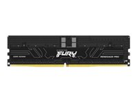 Kingston FURY Renegade Pro - DDR5 - kit - 128 Go: 4 x 32 Go - DIMM 288 broches - 4800 MHz / PC5-38400 - CL36 - 1.1 V - mémoire enregistré - on-die ECC - noir KF548R36RBK4-128
